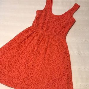 Ladies Mossimo Supply Co Sleeveless Coral Dress